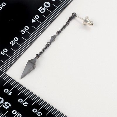 シルバースタッドピアス(片耳用)