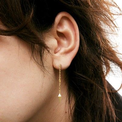 シルバースタッドピアス(片耳用)