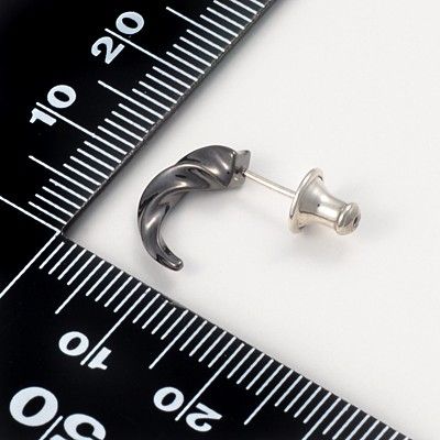 シルバーフープピアス(片耳用)