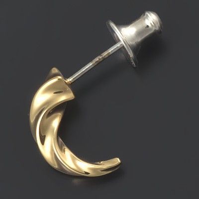 シルバーフープピアス(片耳用)