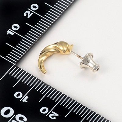 シルバーフープピアス(片耳用)