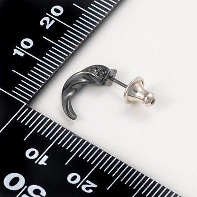 シルバーフープピアス(片耳用)