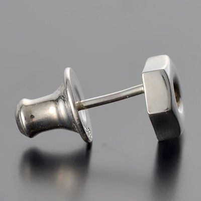 シルバースタッドピアス(片耳用)