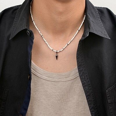 シルバーネックレス