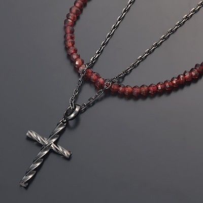 シルバーネックレス