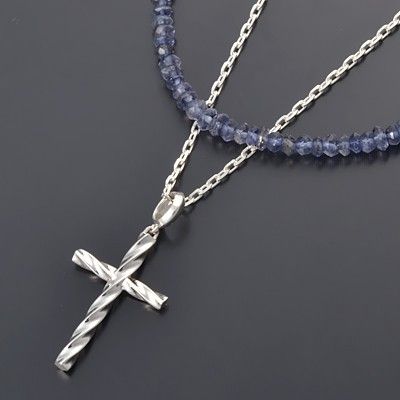 シルバーネックレス