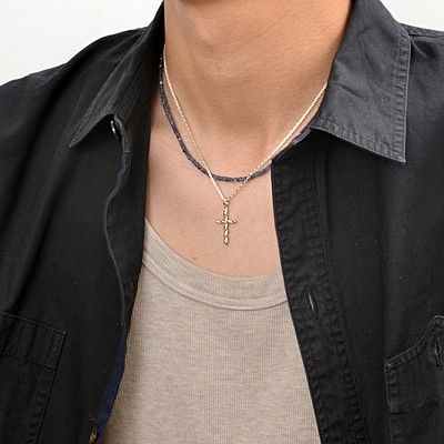 シルバーネックレス