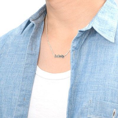 シルバーネックレス