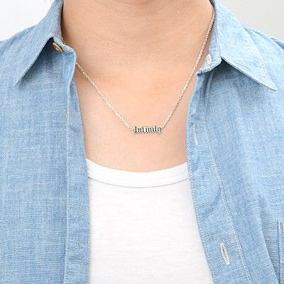 シルバーネックレス