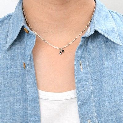 シルバーネックレス