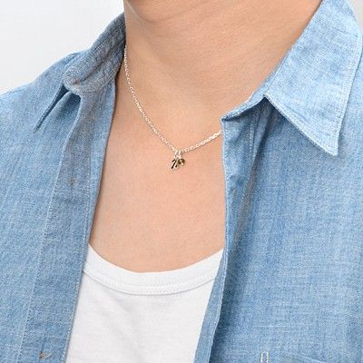 シルバーネックレス