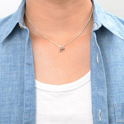 シルバーネックレス