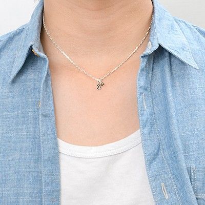 シルバーネックレス