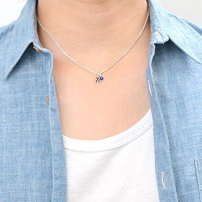 シルバーネックレス