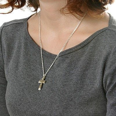 シルバーペアネックレス