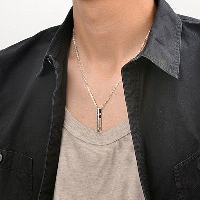 シルバーネックレス