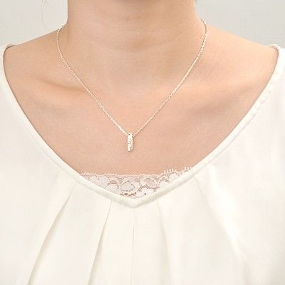 シルバーネックレス