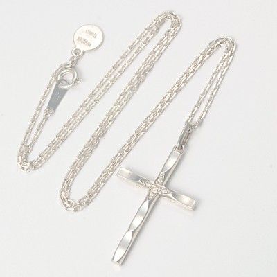 シルバーネックレス