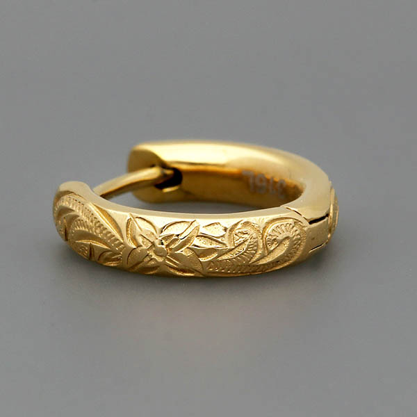 ステンレスフープピアス(片耳用)