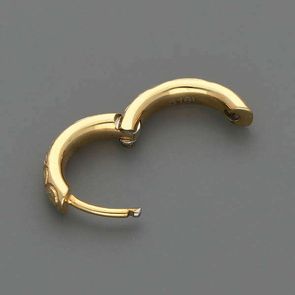 ステンレスフープピアス(片耳用)