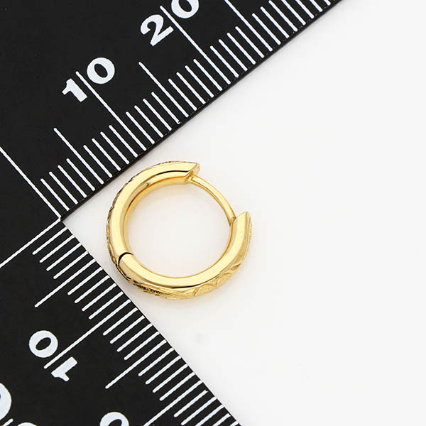 ステンレスフープピアス(片耳用)