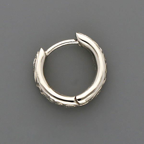 ステンレスフープピアス(片耳用)