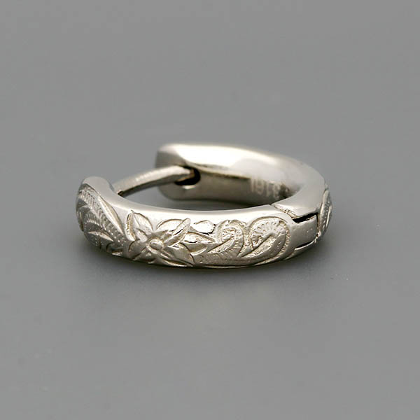 ステンレスフープピアス(片耳用)