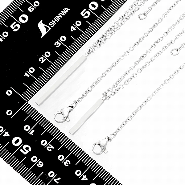 ステンレスペアネックレス