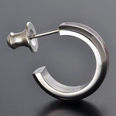 ステンレスフープピアス(片耳用)