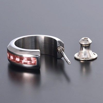 ステンレスフープピアス(片耳用)