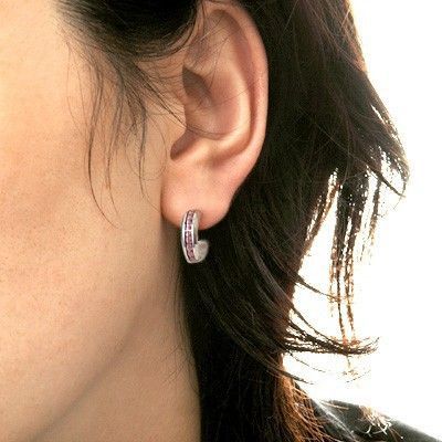 ステンレスフープピアス(片耳用)