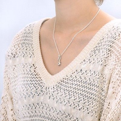 シルバーネックレス