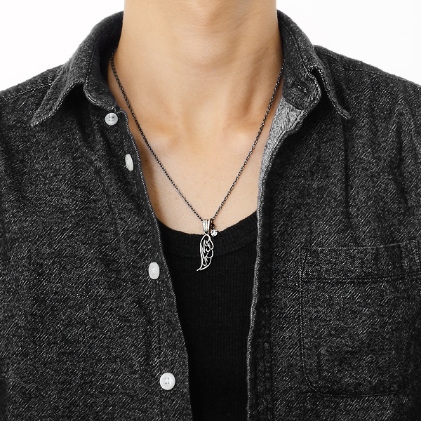 シルバーネックレス