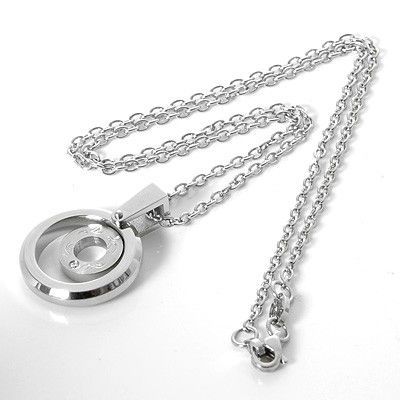 ステンレスペアネックレス