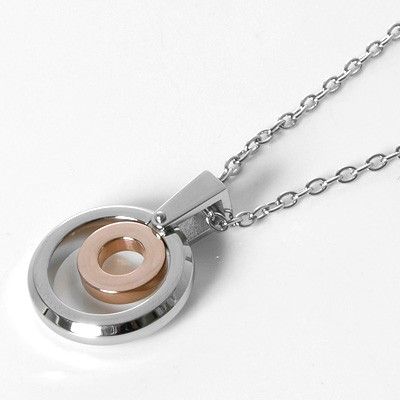ステンレスペアネックレス