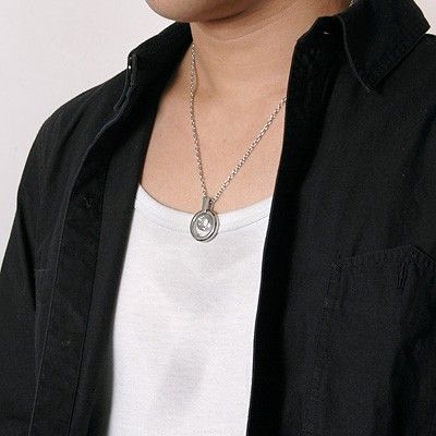 ステンレスペアネックレス