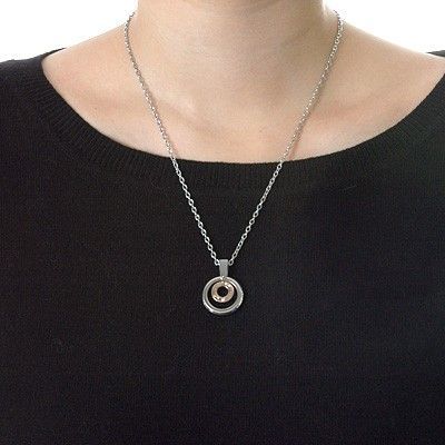 ステンレスペアネックレス