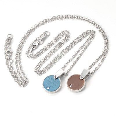 ステンレスペアネックレス