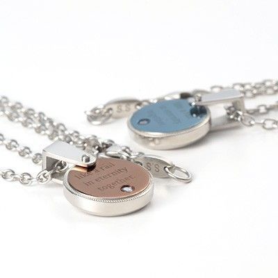 ステンレスペアネックレス