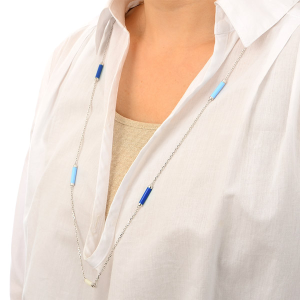 シルバーネックレス