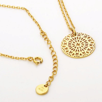 シルバーネックレス