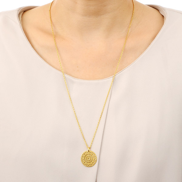 シルバーネックレス