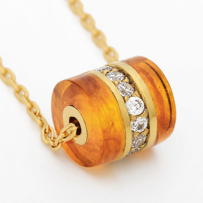 ブラスネックレス