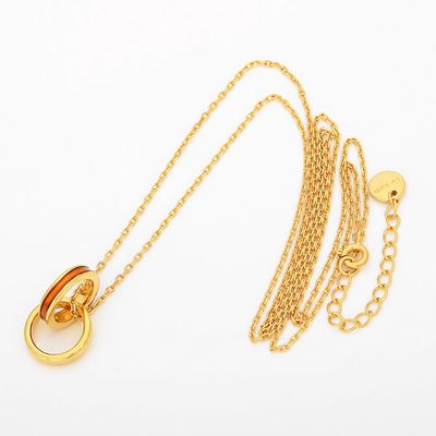 ブラスネックレス