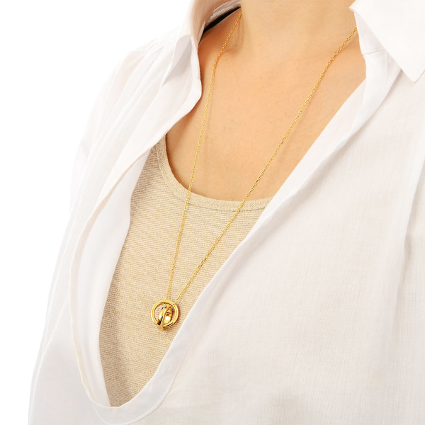 ブラスネックレス