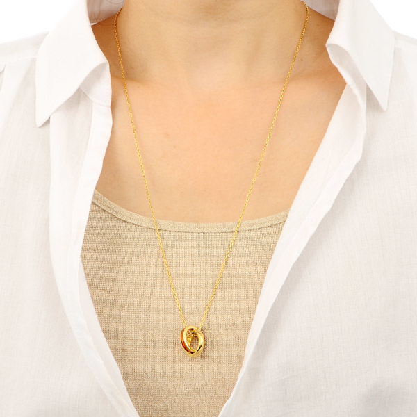 ブラスネックレス