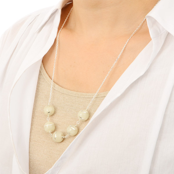 シルバーネックレス