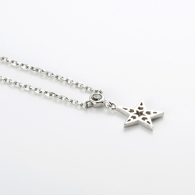 シルバーネックレス