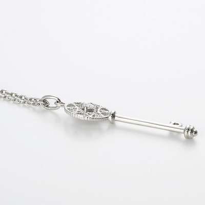 シルバーネックレス