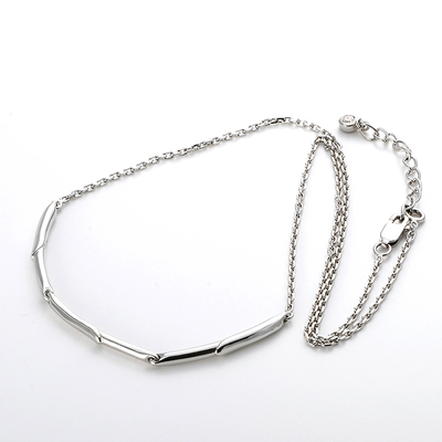 シルバーネックレス